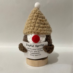 Muñeca de Ganchillo Hecha a Mano, Serie Halloween y Navidad, Figura Decorativa para Aliviar el Estrés - Product Image 4