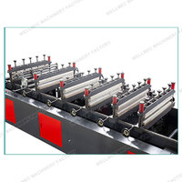 Machine de fabrication de sacs d'expédition isolés en mousse EPE épaisse, imperméable, argentée, en aluminium automatique WELLMEC