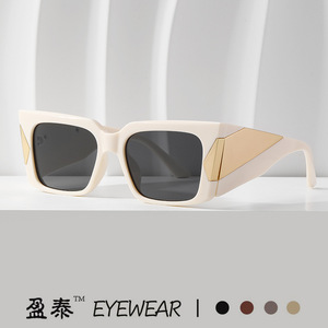 Eyewear <b>Square</b> <b>Sunglasses</b> UV400 PC Frame Unisex Fashionable Style - Product Image 2