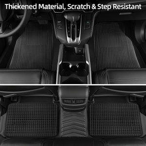 Alfombrillas Universales para Auto, 4 Piezas, de Goma Resistente, Impermeables, para Todo Clima, Envío Directo desde la UE, Stock en Polonia - Product Image 5
