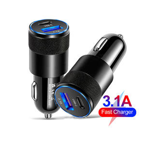 <span class=keywords><strong>Cargador</strong></span> de Coche USB <span class=keywords><strong>C</strong></span> PD de 18 W con Carga Rápida QC 3.0 <span class=keywords><strong>Tipo</strong></span> <span class=keywords><strong>C</strong></span> para iPhone 16 15 14 13 Pro, <span class=keywords><strong>Precio</strong></span> Promocional - Product Image 4