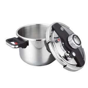 Cuisinière à pression en acier inoxydable, équipement de cuisine de haute qualité, cuisinière à pression multi-commerciale avec poignée pliable - Product Image 3