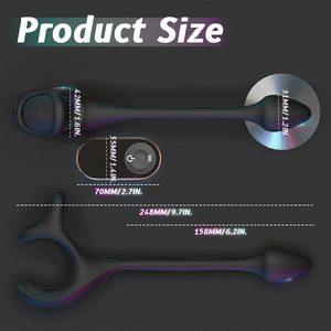 Cincin Penis Silikon Lunak Isi Ulang untuk Pria, Alat Bantu Seks Pria - Product Image 5