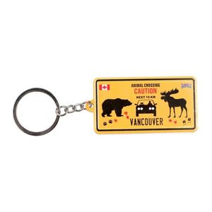 <b>Custom</b> Blank Metal Keyring Vintage Tinplate <b>Keychain</b> for Promotion - Product Image 1