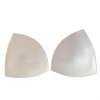 Coussinets de soutien-gorge triangulaires épaissis en éponge massante, inserts pour bonnets de bain, doux, respirants et confortables, pour lingerie
