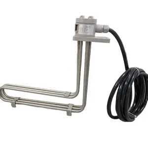 Industrial heat element flanged rod immersion water heater