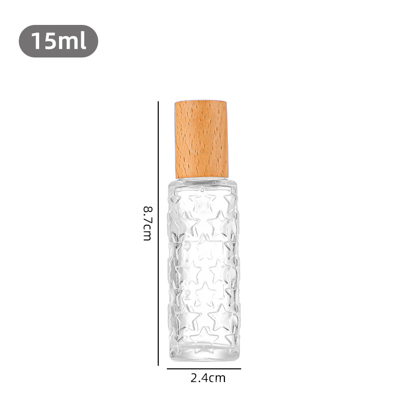 clear+star+ wood roll on