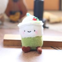 Porte-clés Boba en peluche, 13cm, pour thé au lait, thé, café, peluche, 13cm