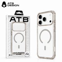 Étui magnétique pour iPhone 17 18 Pro Max avec recharge sans fil et emballage personnalisé