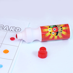 Superdots Kids Drawing <span class=keywords><strong>Bing</strong></span> Rotulador 18mm Nib Tamaño 70ml Tinta a base Colores surtidos Bingo Glue Dabber para Bingo para juego - Product Image 5