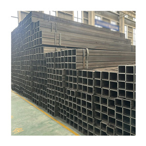 ASTM A500 thép đen hình vuông hình chữ nhật phần rỗng ống kim loại 40x40mm ống sắt thép vuông Carbon - Product Image 4