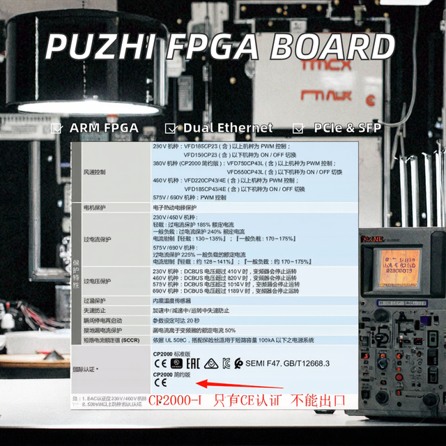Puzhi FPGA Development Board ZYNQ UltraScale+ MPSOC ZU4EV ZU5EV PCIe SFP for Core Dual Ethernet 12V 1A 0.1kW