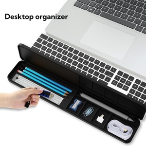Custom Design Comfortable Ergonomic Wrist Support 2 in 1 Keyboard Wrist Rest Pad with Desk Storage Organizer Box - Product Image 3