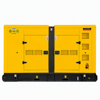 Générateur diesel à charge lourde 90 kW 90 kVA avec commutateur de transfert automatique pour l'alimentation de secours des grands parcs industriels