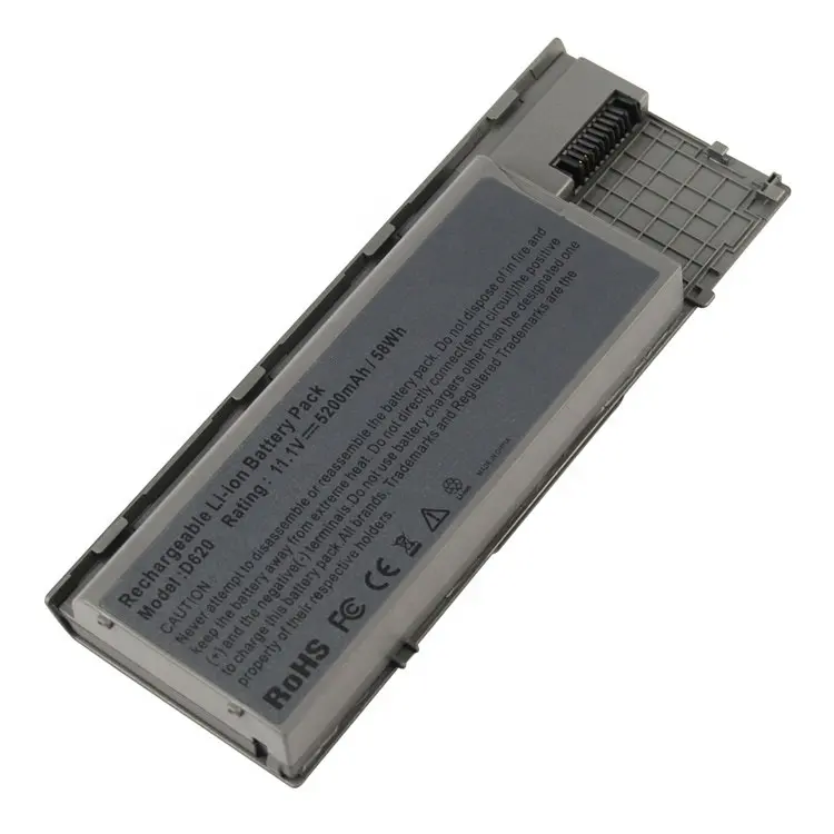 Batterie D620 58WH pour DELL D620 D630 PP18L PC764 M2300 JD648 KD492