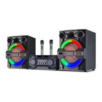 Speaker Aktif Laptop kayu 2.0, Pc daya Usb Audio Rgb lampu Led 2.0 komputer aktif PA Amplifier