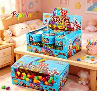 OEM ODM Divertidos Dulces de Chocolate Multicolores, Caramelos de Chocolate Crujientes Recubiertos de Azúcar, Golosinas con Rico Sabor a Cacao