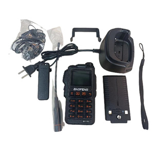 Baofeng UV-18M PCプログラミング緊急警報通話ワイヤレス長距離送信機プロフェッショナルブラック8Wハンドヘルドトランシーバー - Product Image 6