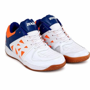 Hot Sale RXN Professional Men Badminton Shoes Numeric_8 White-Gold Rubber <b>Insole</b> for Tennis Volleyball Training - Product Image 6