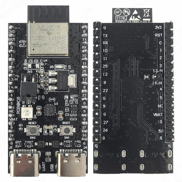ESP32-H2-DevKitM-1 N4 Core Board Development Board H2 ESP32 for Wifi BLE5.0 Module 30Pin USB Type-C 25.5mm*48mm