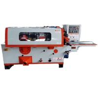 Machine à planer automatique double face avec scie verticale pour le travail du bois professionnel