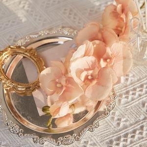 Fleur artificielle non tissée de haute qualité phalaenopsis à 8 têtes pour la décoration de la maison de table européenne décor de mariage - Product Image 5