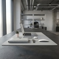 XXL Minimalist Office Desk Mat Large Non-Slip Computer Pad for Laptop Mouse Custom Logo Desktop Organizer Mat Work in Stock