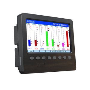 Nhiệt độ và độ ẩm dữ liệu logger cho nông nghiệp nhà kính màu hiển thị không cần giấy ghi - Product Image 5