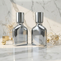 Fournisseur Anding, flacons de parfum en verre uniques et plats, design haut de gamme, sur mesure, 100 ml, Botella De Perfume