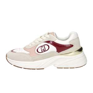 Zapatillas Liu-Jo Donna LJ01 01 Beige Rosa Lona Zapatos de Moda - Product Image 1