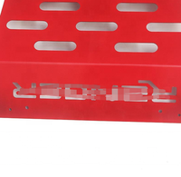 Plaque de protection anti-éclaboussures en aluminium épaississant en usine sous la protection du moteur avant du corps adaptée au couvercle de protection du moteur Ranger T6T7 avec logo