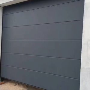 <span class=keywords><strong>Porte</strong></span> <span class=keywords><strong>de</strong></span> <span class=keywords><strong>garage</strong></span> automatique sans cadre en verre trempé noir miroir, résistante aux ouragans, <span class=keywords><strong>de</strong></span> la marque Prima Modern, avec moteur. - Product Image 6