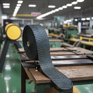 Uzun mesafe kullanımı için kesme hizmeti düşük streç ve yüksek nem direnci ile dayanıklı Polyester (EP) konveyör bant - Product Image 2