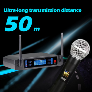 ไมโครโฟนไร้สาย UHF รุ่น GAW-GLXD8 4x16 ช่องสัญญาณ ไมโครโฟนมือถือสำหรับร้องเพลง ระยะ 100 เมตร สัญญาณแรง ประสิทธิภาพสูง เหมาะสำหรับคาราโอเกะที่บ้าน - Product Image 6