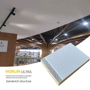 Sistema Monolitico di Soffitto Acustico a Spruzzo, Pannelli Baswa Senza Giunture per Pareti e Soffitti. Perline di Vetro Fonoassorbenti - Product Image 2
