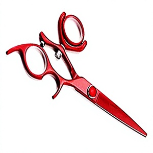 ASAP Diseño de Moda Sostenible, Tijeras de Peluquería Seville de Doble Forma de U para Diestros, Mango Largo, Anillo Giratorio, Juego de Tijeras para Cabello, Personalizadas HRC - Product Image 4