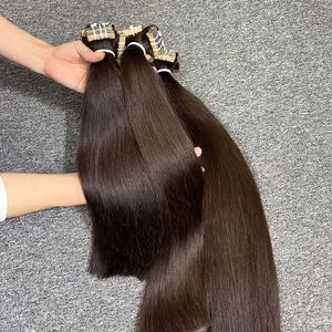 Cabello de cinta recta natural caliente, gran stock de cabello virgen de alta calidad 100% cabello virgen, cabello crudo vietnamita - Product Image 5