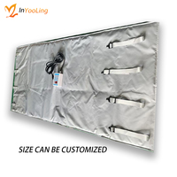 Chauffe-tambour électrique 220V 1000W-3000W pour IBC, couverture isolante chauffante pour fût, chauffe-tambour pour fût d'huile 200L