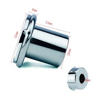 Cadeaux pour hommes Cage de chasteté en acier inoxydable Jouets sexuels SM pour hommes Bondage et retenue du pénis Verrou de chasteté