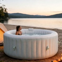 Baignoire Gonflable Grande Capacité, Portable et Gain de Place, Idéale pour les Bain Quotidiens à Domicile - Vente en Gros Usine