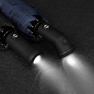 23 pulgadas de vuelta con 3 plegable del paraguas de la linterna plegable con LED iluminado - Product Image 2