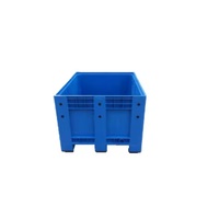 Transport empilant le stockage Euro grande boîte de palette en plastique de fruit conteneur de palette en plastique résistant