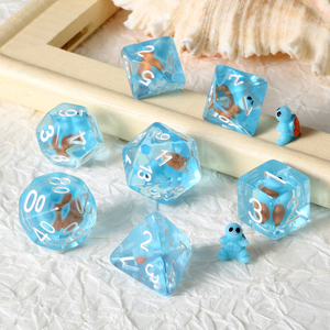 Vente en gros de dés de jeu, dés polyédriques personnalisés, dés en résine, D&D pour les jeux de rôle <span class=keywords><strong>Dungeon</strong></span> and Dragons DND - Product Image 4
