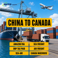 Agent de transit maritime de premier plan pour la logistique automobile, transport LCL + express avec assurance de la Chine au Canada