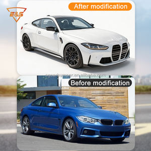 Paquete Exterior, Tuning Exterior para <span class=keywords><strong>BMW</strong></span> Serie 3 F30/F32, Parachoques, Conversión Facelift G80/G82 <span class=keywords><strong>M3</strong></span>/M4, Kit de Carrocería Ancha - Product Image 2