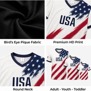 Camiseta de la Selección Nacional de Fútbol de Japón, Personalizada con Nombre y Número, Unisex, para Adultos, Impresión por Transferencia de Calor, 140 g/m² - Product Image 5