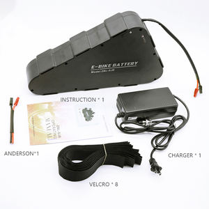 Baterai Lithium segitiga sepeda listrik kustom, Kit konversi sepeda E Bike 48v 52v 20ah 28ah dengan baterai - Product Image 2