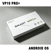 Montre connectée Android 4G SIM 2026 VP19 Pro Plus avec écran AMOLED, WIFI, GPS, caméra, appels, tactile, batterie 1250 mAh - Vp19pro+