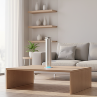 Diffuseur d'arômes silencieux alimenté par USB avec lumière LED colorée réglable pour la maison, le bureau, le yoga et la relaxation spa