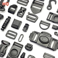 Fabricants 10mm/15mm/20mm/25mm Boucle taille personnalisée Boucle tactique à dégagement latéral rapide en plastique